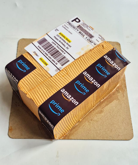 Amazon Box Cake