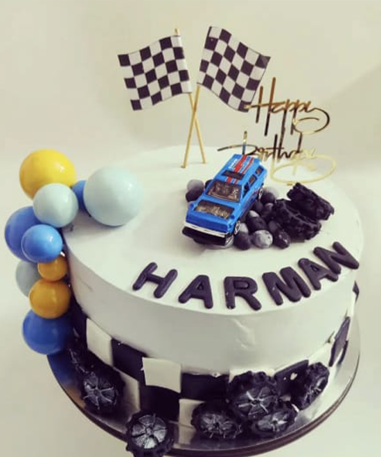 Kid Car Cake