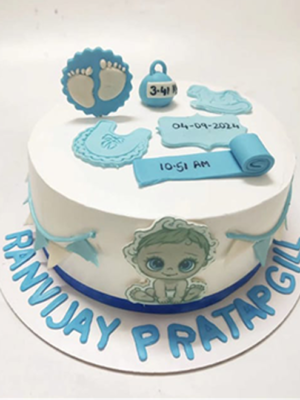 New Born Baby cake