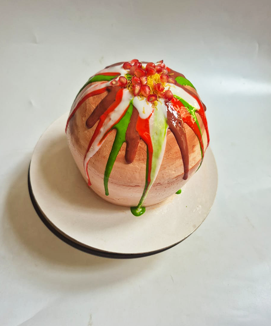Raj Kachori Cake